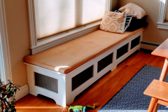 Bench heater cover